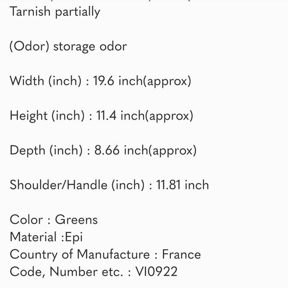 Louis Vuitton LV Boston Bag Keepall 50 Greens Epi - Picture 13 of 14